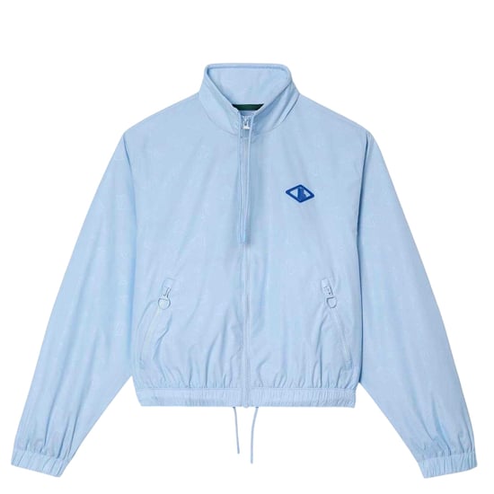 Lacoste Dames/Dames Monogram Track Jas (Blauw) - Image 1