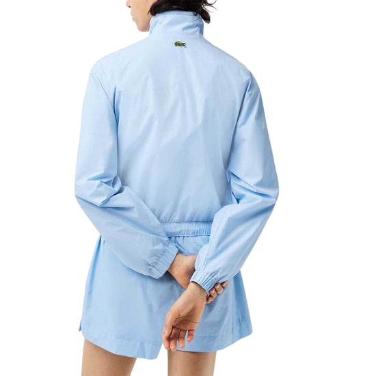Lacoste Dames/Dames Monogram Track Jas (Blauw) - Image 2