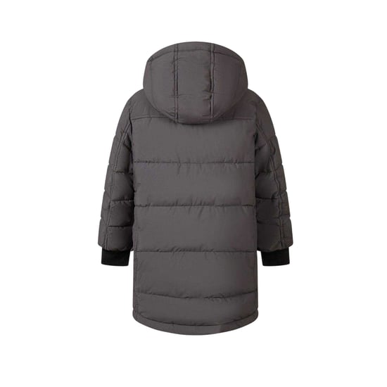 Minoti Gewatteerde parka voor jongens (Houtskool) - Image 2