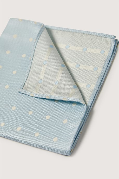 Pocket Square in Pale Blue - Image 2