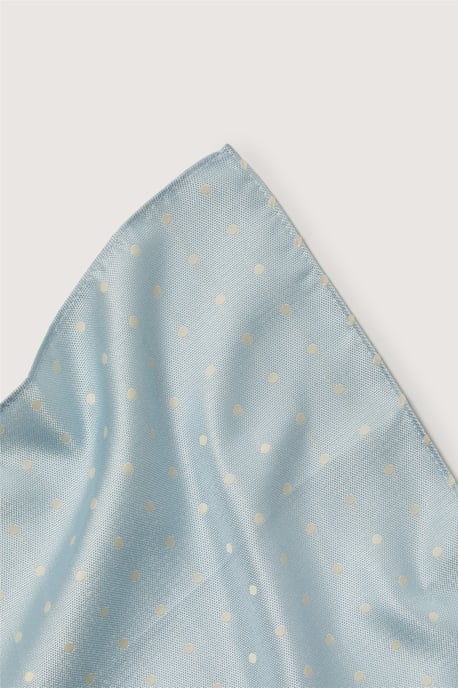 Pocket Square in Pale Blue - Image 3