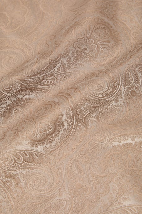 Jacquard Pocket Square in Silver - Image 4