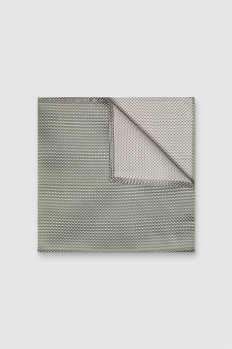 Pocket Square in Silver - Image 1
