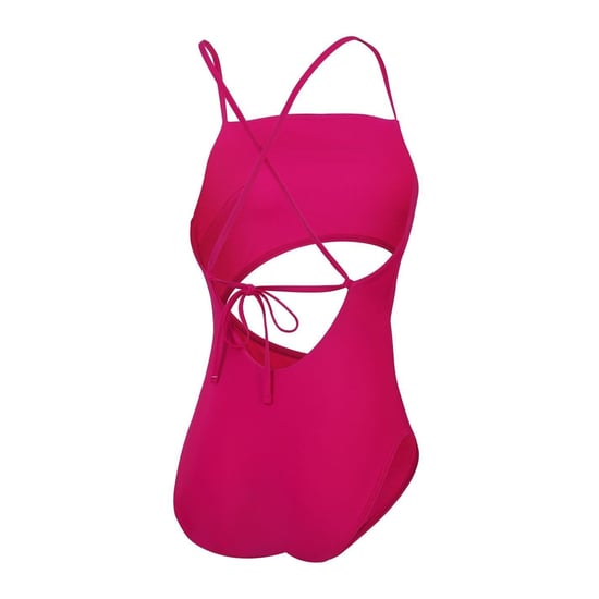 Speedo Dameszwempak met uitsnijdingen en een strik aan de rug (Paars) - Image 2