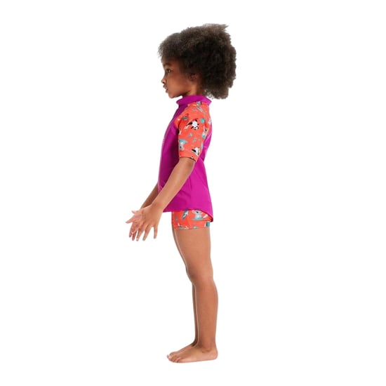 Speedo Rashguard-set för barn: Cat Endurance 10 (Lila/rosa) - Image 4
