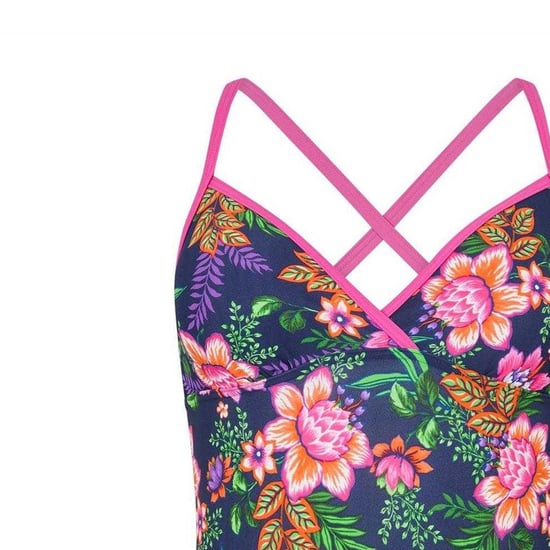Zoggs Dames/Dames Floral Strappy One Piece Badpak (Tropisch) - Image 3