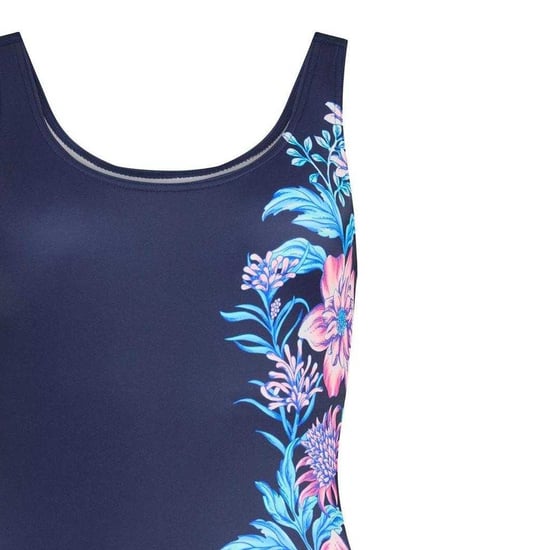 Zoggs Dames Roze Scoopback Zwempak (Blauw) - Image 3