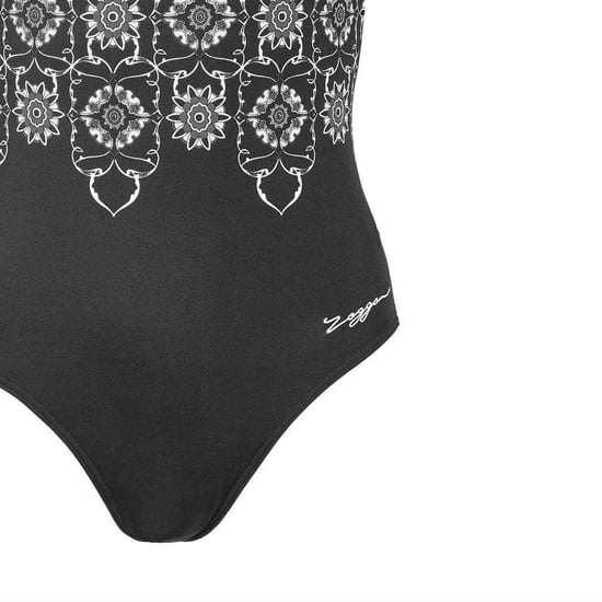 Zoggs Dames Sacred Craft Scoopback Eendelig Badpak (Zwart) - Image 4