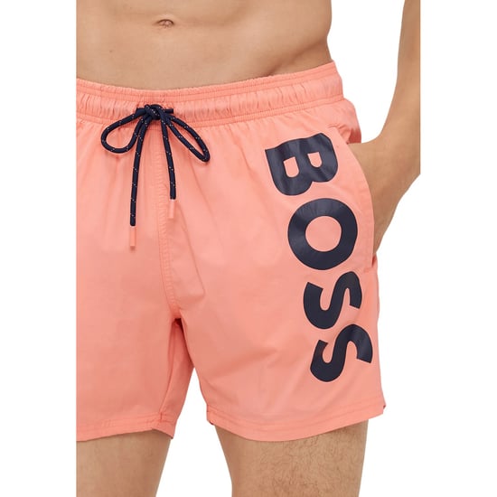 Boss Heren Octopus Bold Logo Zwemshorts (Heldere Roze) - Image 4