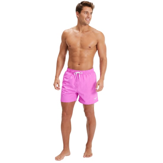 Speedo Heren Essentiële Gewassen Zwemshorts (Roze) - Image 5