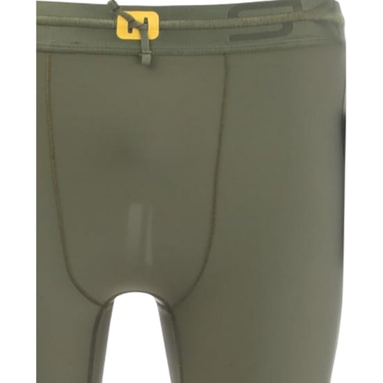 Skins Herr Series-5 Prestanda Slim Fit Shorts (Kaki) - Image 4