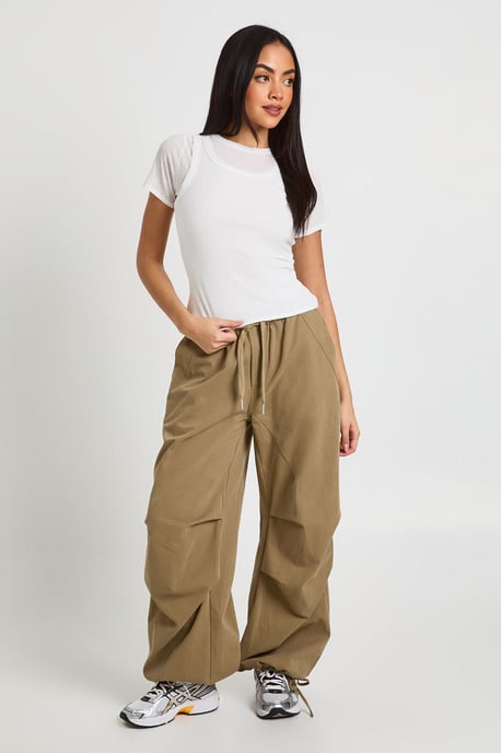 Sherred Textured Rib Double Layered Top - Image 3