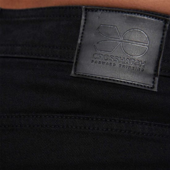 Crosshatch Heren Buraca Slim Jeans (Zwart) - Image 4