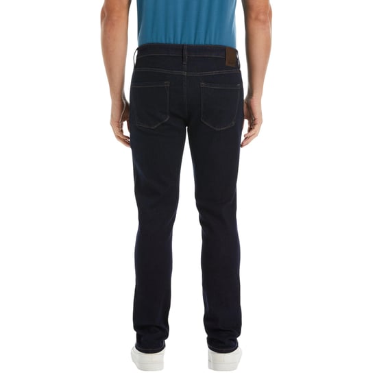 Original Penguin Slim-fit herenjeans met 5 zakken en een 'Rinse'-afwerking (Donkere Indigo) - Image 2