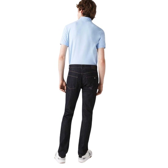Lacoste Heren Denim Logo Slim Jeans (Blauw) - Image 2