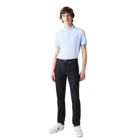 Lacoste Heren Denim Logo Slim Jeans (Blauw) - Image 4