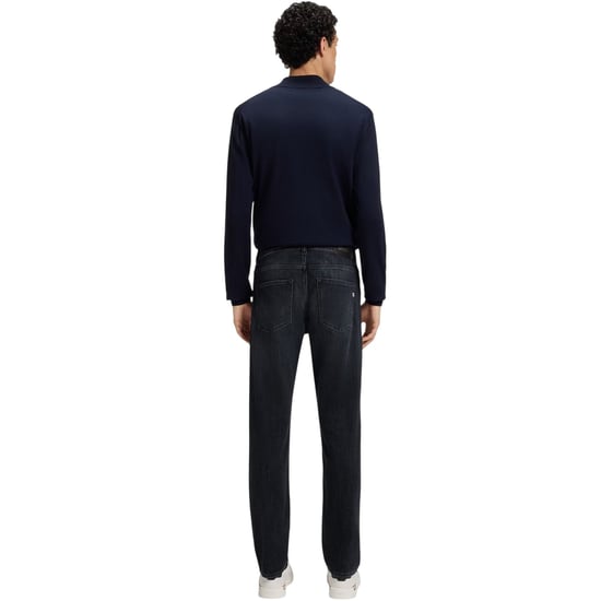 Boss Mens Delaware 5 Pockets Slim Jeans (Dark Blue) - Image 2