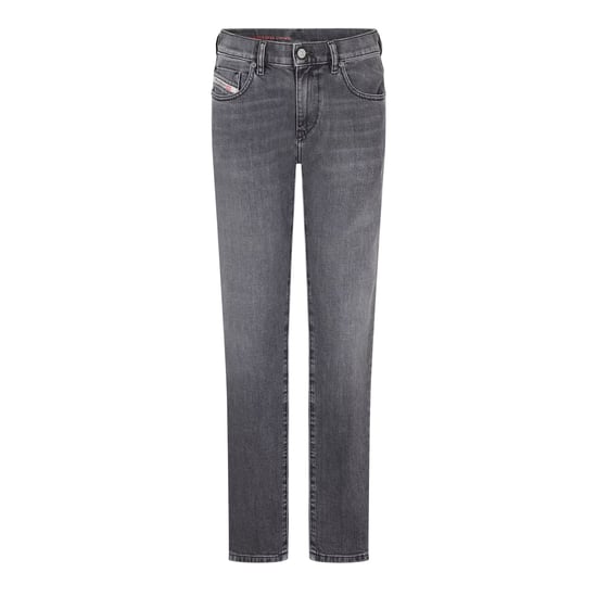 Diesel Heren Strukt Slim Jeans (Zwart/Grijs/Denim) - Image 1