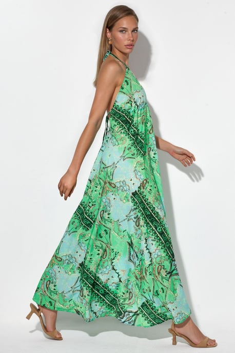 Etnisch Patroon Bohemian Maxi Jurk - Image 2