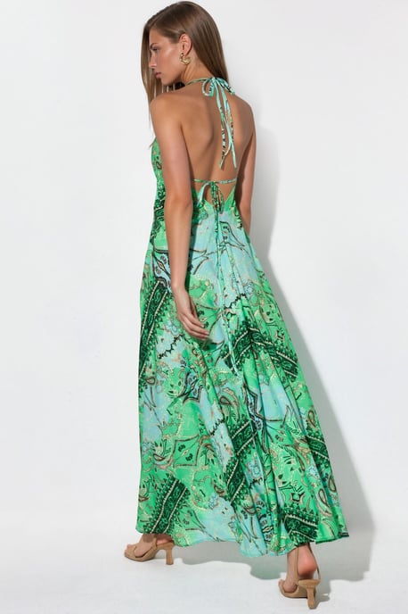 Etnisch Patroon Bohemian Maxi Jurk - Image 3