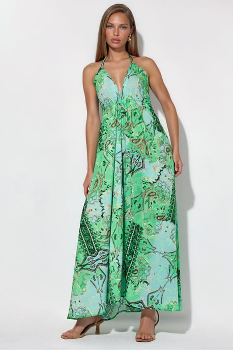 Etnisch Patroon Bohemian Maxi Jurk - Image 5