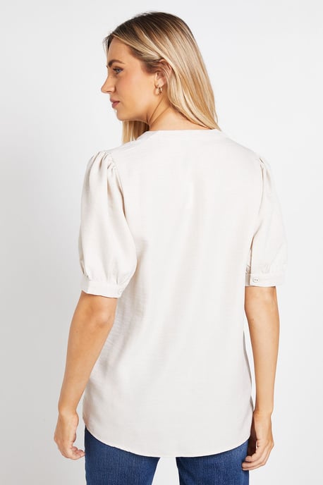 Overhead Puff Sleeve Shirt - Image 3