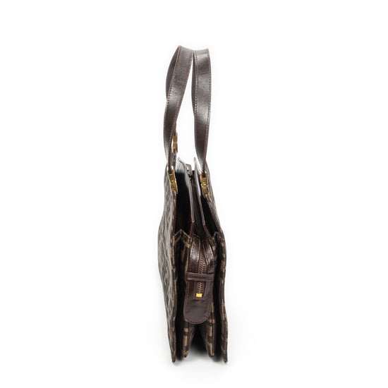 Vintage FF Zip Tote  Handbag - Image 4