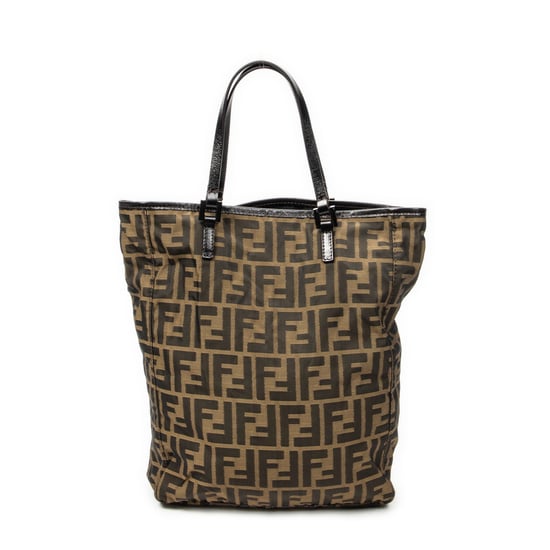Vertical Shopping Tote Handtas - Image 1