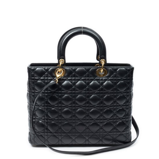 Large Lady Dior Zip   schoudertas - Image 5