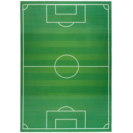 Muratap Kindervloerkleed voetbal wasbaar antislip- 160x230 cm - Image 1