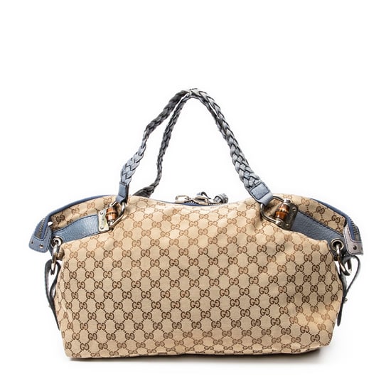 Large Bamboo Bar Boston Shoulder Bag - Image 5