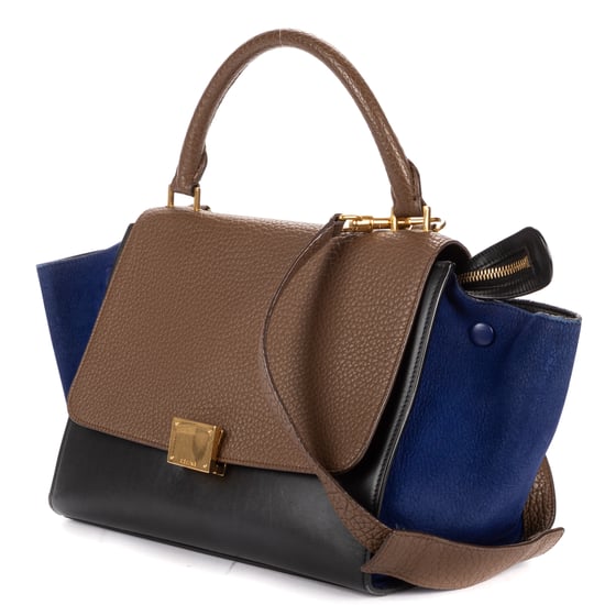 Small Tricolor Trapeze Small Shoulder Bag - Image 2