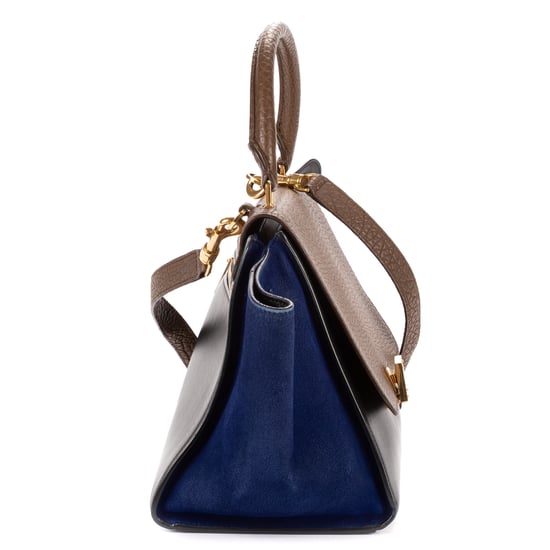 Small Tricolor Trapeze Small Shoulder Bag - Image 4