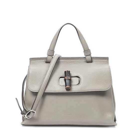 Small Bamboo Daily Top Handle Shoulder Bag - Image 1