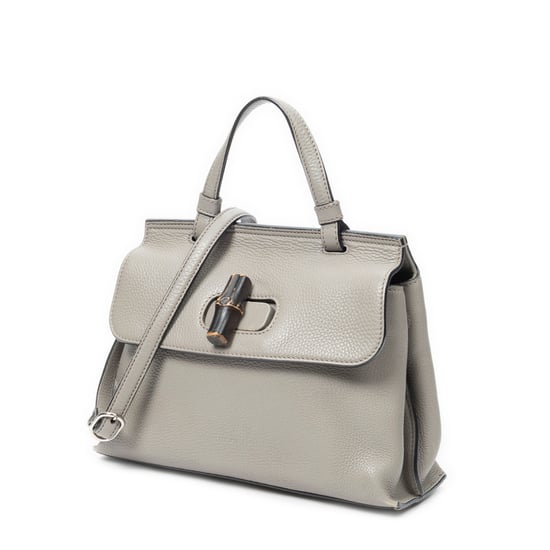 Small Bamboo Daily Top Handle Shoulder Bag - Image 2