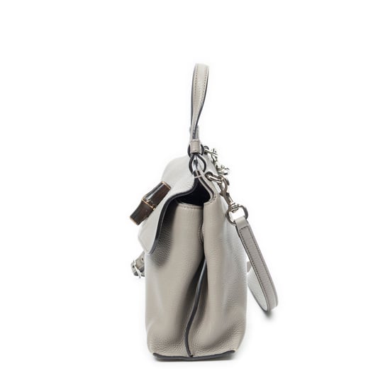 Small Bamboo Daily Top Handle Shoulder Bag - Image 3