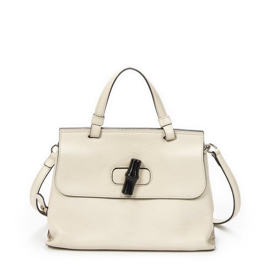 Small Bamboo Daily Top Handle Shoulder Bag - Image 1