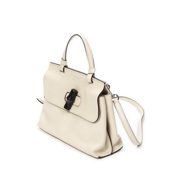 Small Bamboo Daily Top Handle Shoulder Bag - Image 2