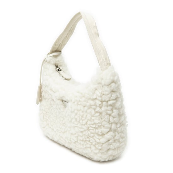 Mini Shearling Zip Hobo schoudertas - Image 2