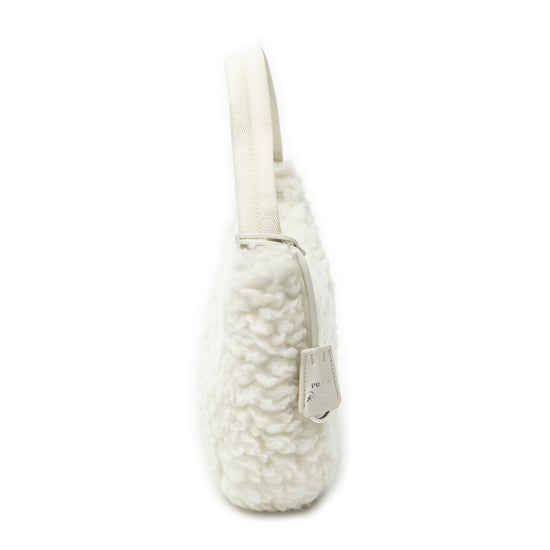 Mini Shearling Zip Hobo schoudertas - Image 4