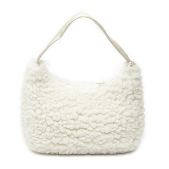 Mini Shearling Zip Hobo schoudertas - Image 5