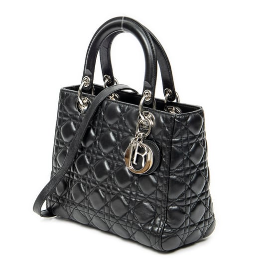 Medium Lady Dior Zip  Shoulder Bag - Image 2