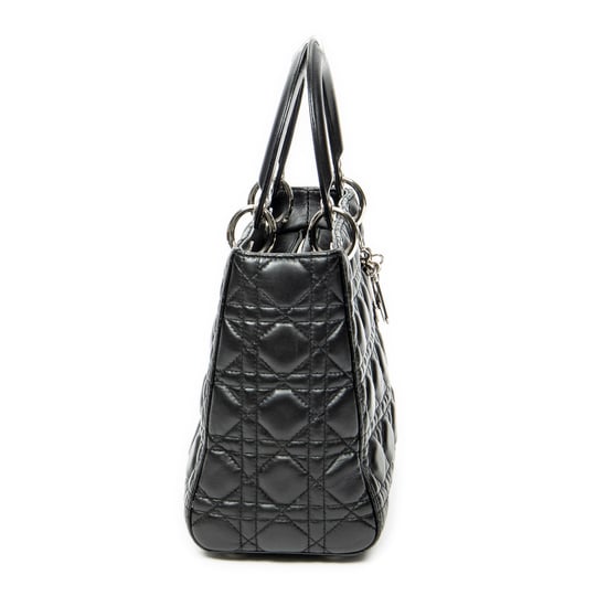 Medium Lady Dior Zip  Shoulder Bag - Image 4