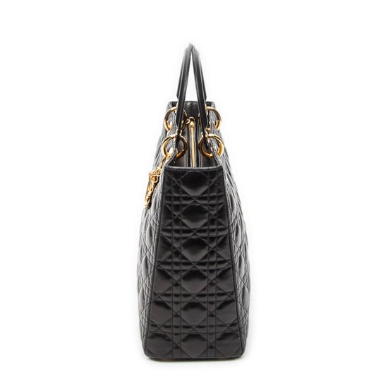 Large Lady Dior Zip schoudertas - Image 3