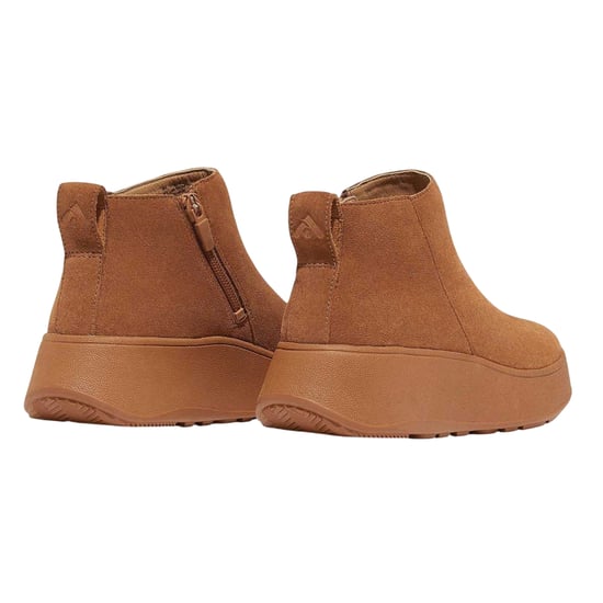 FitFlop Damesmode: enkellaarsjes met platte zool van suède (Tan) - Image 2