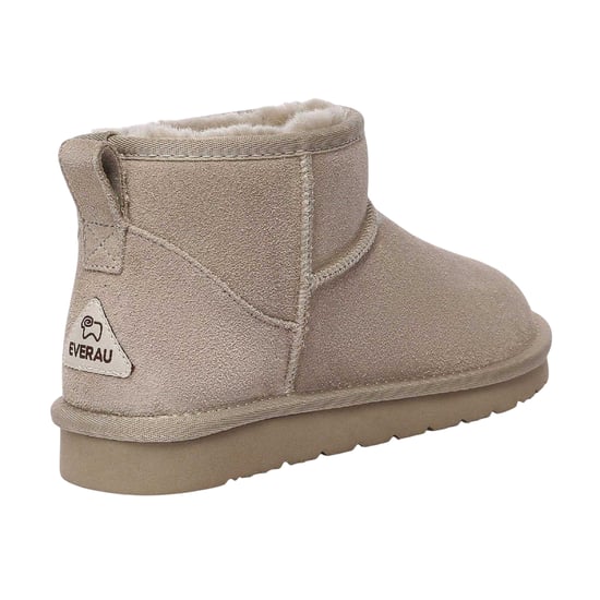 EverAu Finch Ultra Mini Classic suède enkellaarsjes voor dames (Zand) - Image 2