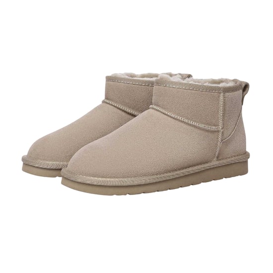EverAu Finch Ultra Mini Classic suède enkellaarsjes voor dames (Zand) - Image 4
