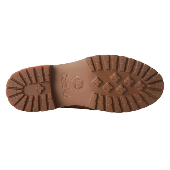 Timberland Womens/Ladies Carnaby Cool Leather Block Heel Ankle Boots (Wheat) - Image 3