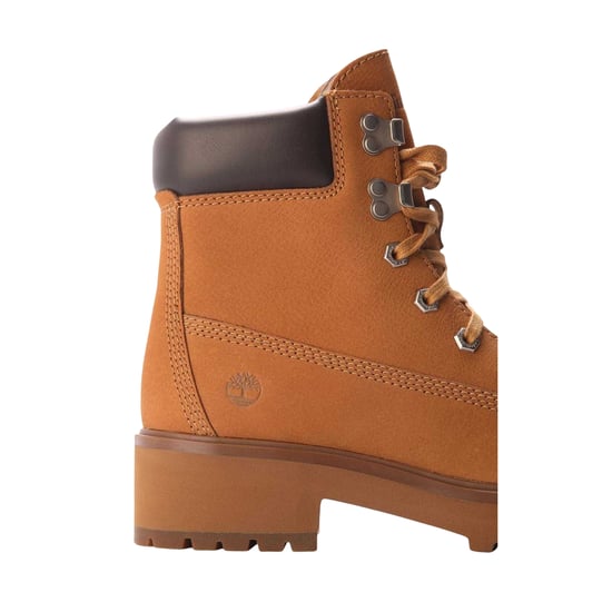 Timberland Womens/Ladies Carnaby Cool Leather Block Heel Ankle Boots (Wheat) - Image 4