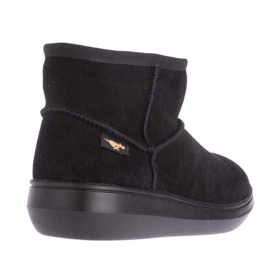 Rocket Dog Dames/Dames Sugar Rush Suede Enkellaarsjes (Zwart) - Image 2